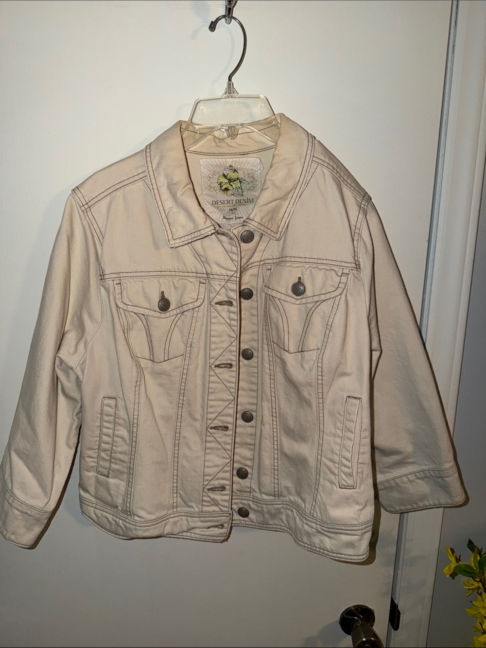 Cream Women's Desert Denim Denim Jacket
